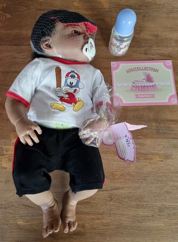 Pinky reborn pop, Verzamelen, Poppen, Ophalen of Verzenden, Nieuw, Pop, Levensecht of Reborn
