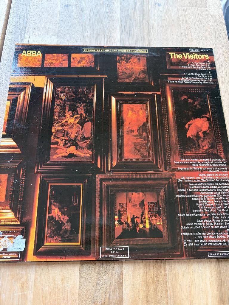 ABBA – The Visitors, Ophalen of Verzenden, Gebruikt, 12 inch