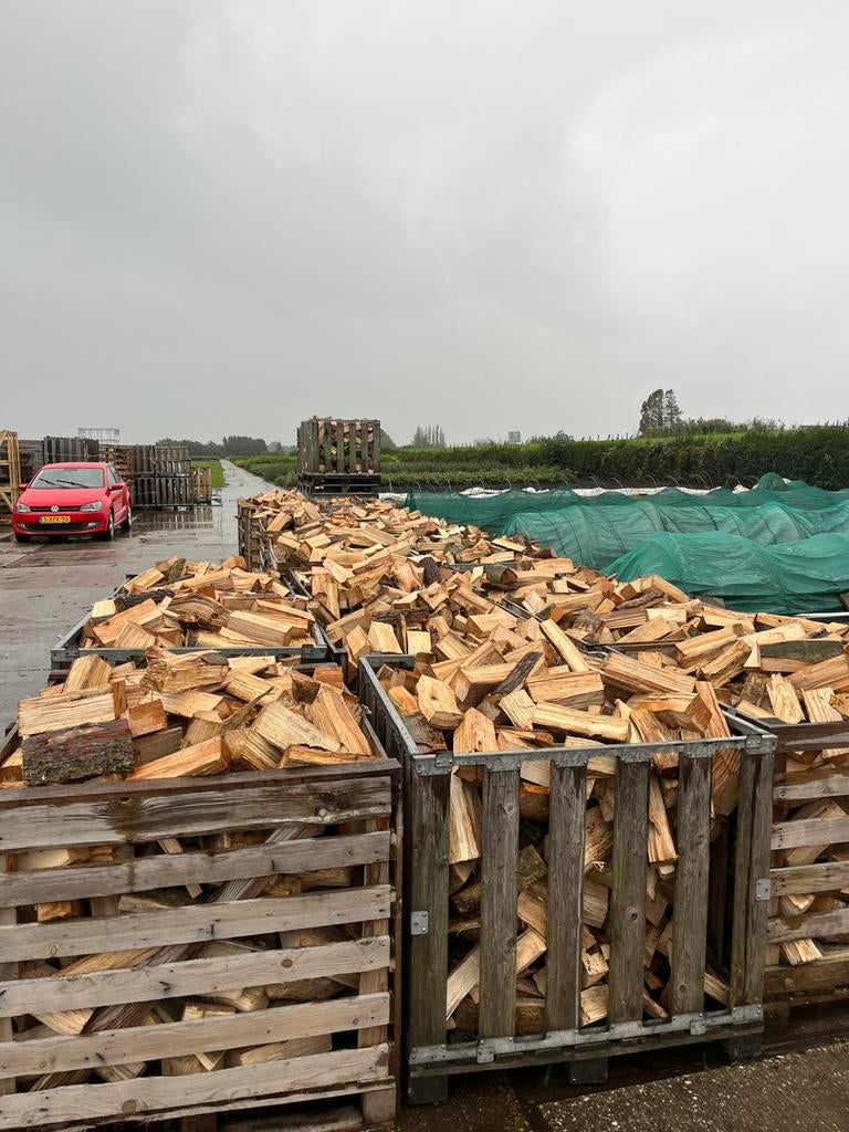Goedkoop openhaardhout mix, 6 m³ of meer, Ophalen
