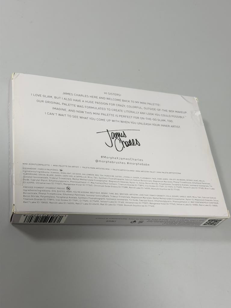 Morphe x James Charles Mini Palette 39 clr NIEUW oogschaduw, Ogen, Limited Edition, Nieuw, Ophalen of Verzenden