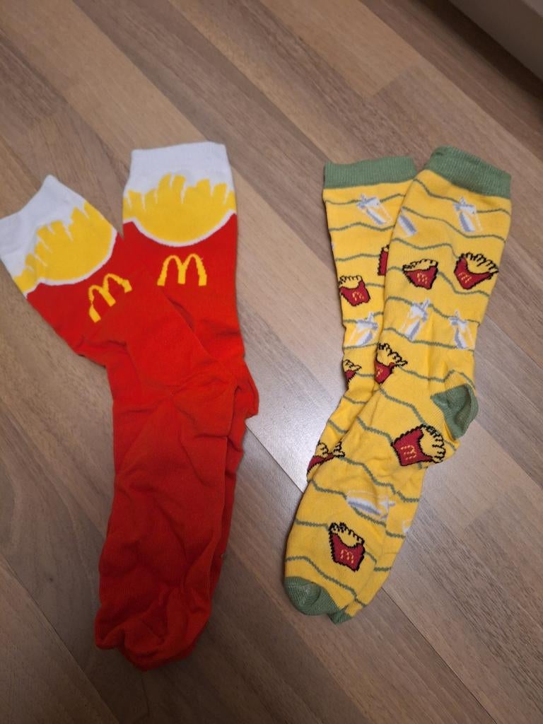 Mc Donalds sokken 2 paar, Ophalen of Verzenden, Nieuw