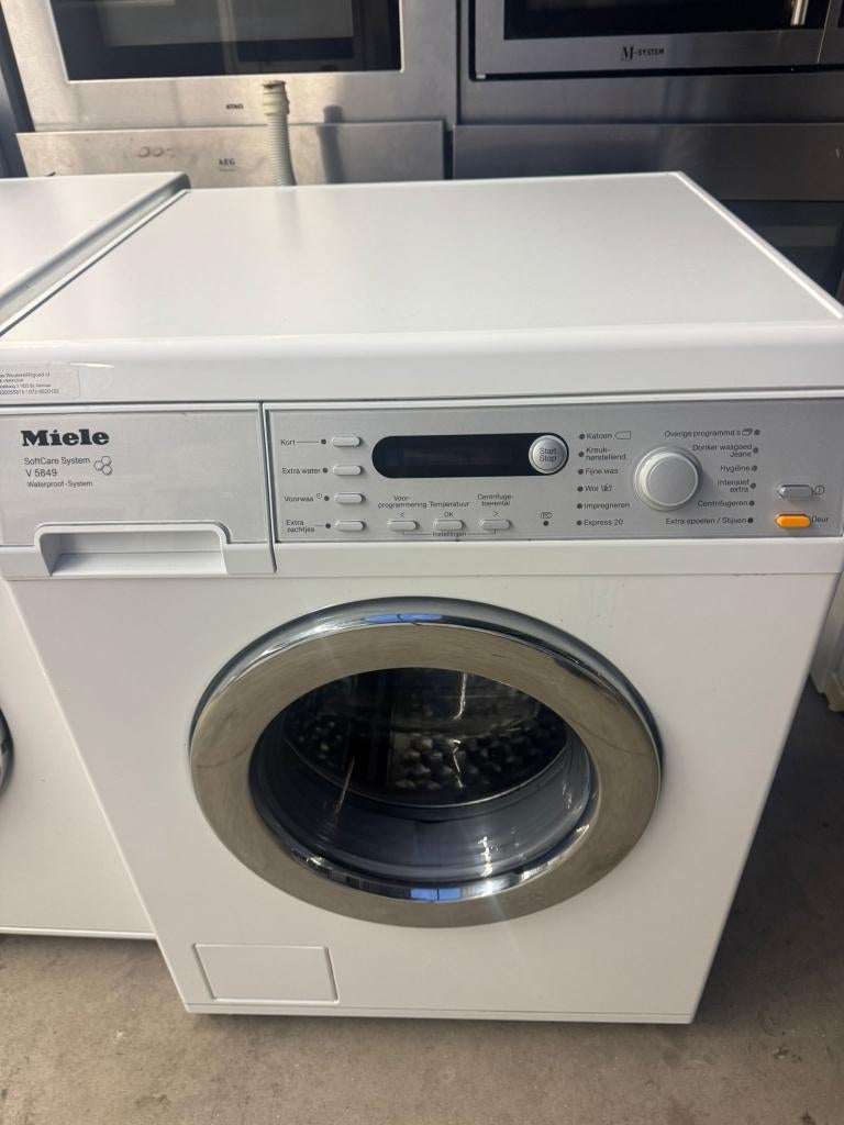 Miele wasmachine - schoon - garantie, Gebruikt, Ophalen of Verzenden, Voorlader, 85 tot 90 cm