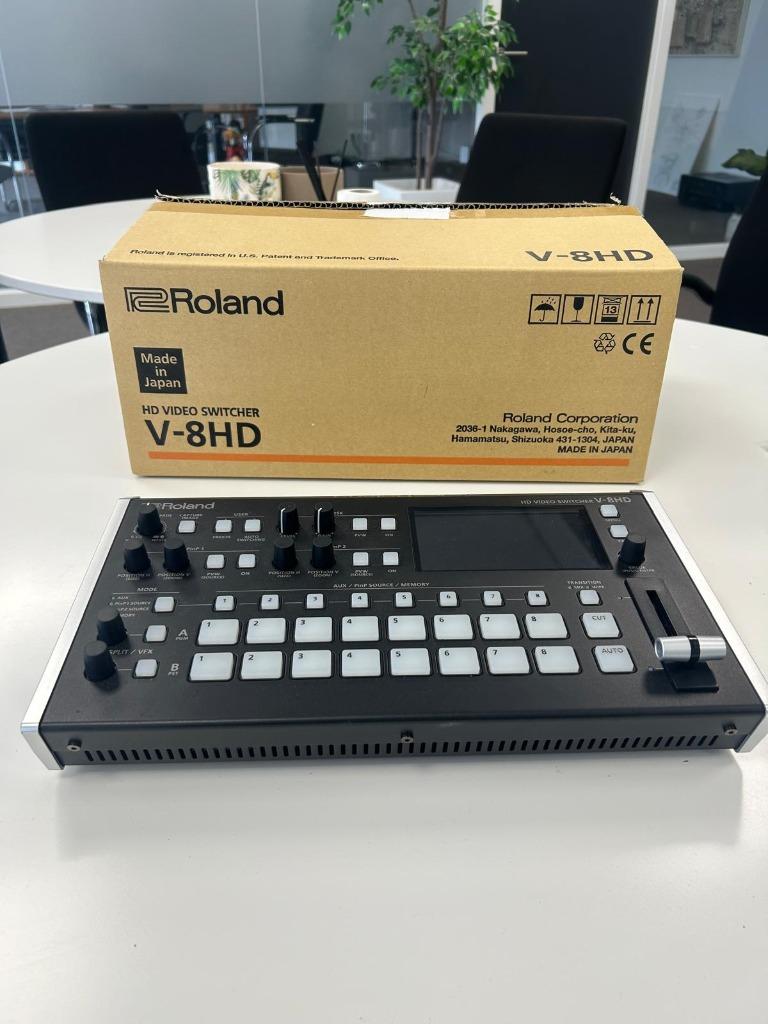 Roland V-8HD Video Switcher – 8 kanaals HDMI, Audio, Tv en Foto, Professionele Audio-, Tv- en Video-apparatuur, Ophalen of Verzenden