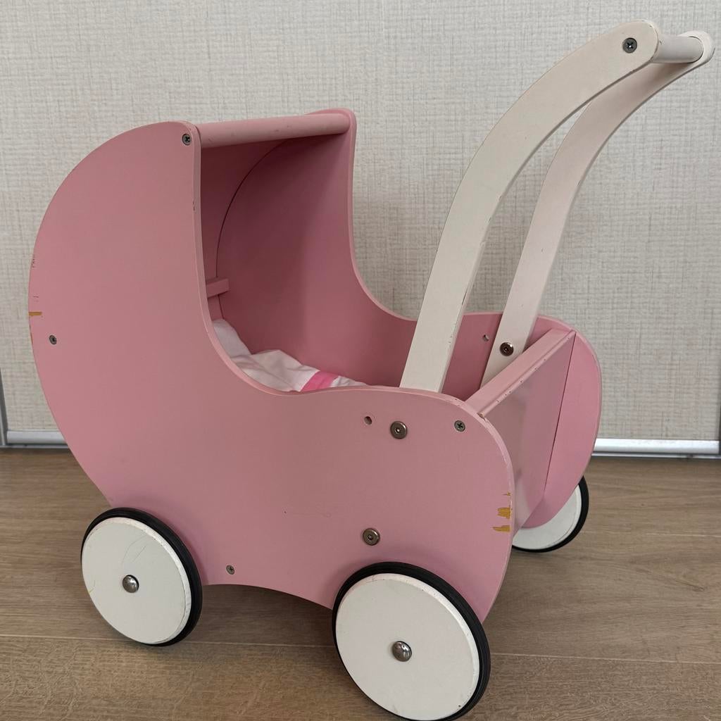 Poppenwagen Loopwagen, Ophalen, Gebruikt, Meisje