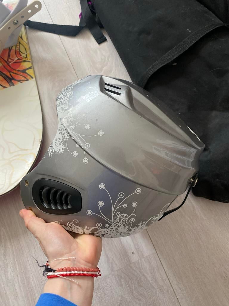 Dames ski/snowboard helm - 52cm, Ophalen, Gebruikt, Helm of Bescherming