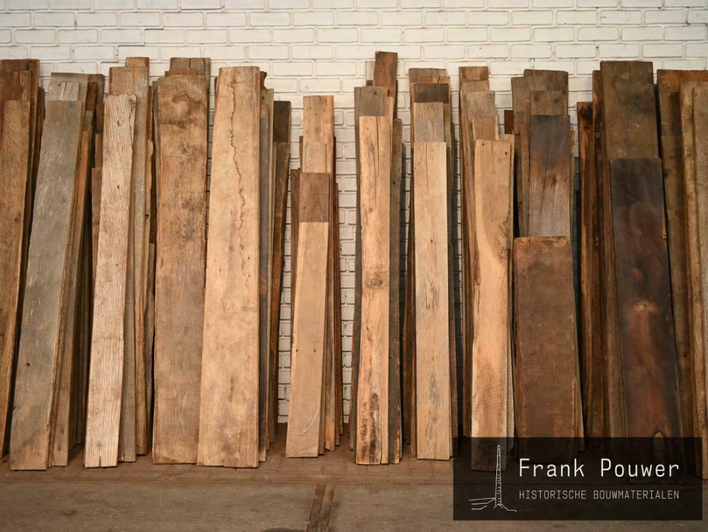Barnwood: eiken en naaldhout, Ophalen, Gebruikt, 25 tot 50 mm, Eiken