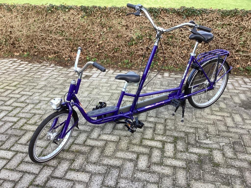 zeer nette nijland nindo, Fietsen en Brommers, Fietsen | Tandems, Ophalen of Verzenden, Gebruikt, Minder dan 10 versnellingen
