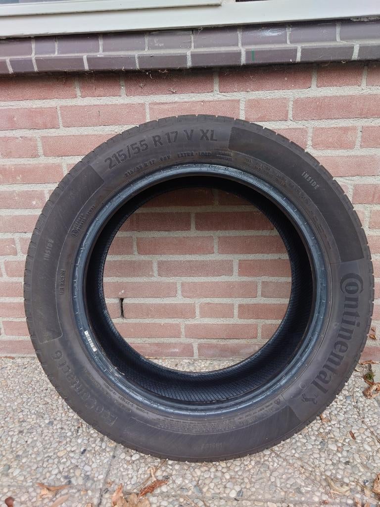 Continental Eco Contact 6 215/55 R17 Zomerbanden, Ophalen, 17 inch, Band(en), Personenwagen