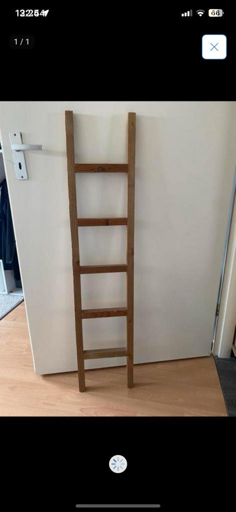 LADDER 119 CM, Ophalen of Verzenden, Zo goed als nieuw, Minder dan 2 meter