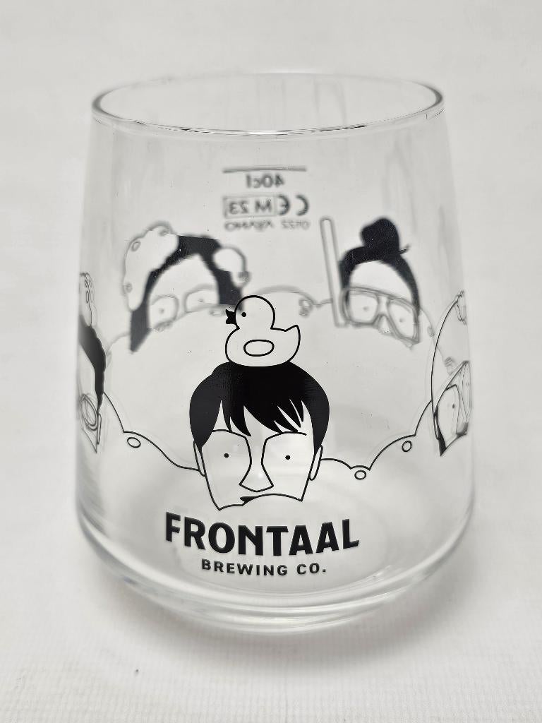 # Frontaal Tumbler Bierglas 40 cl, Verzamelen, Glas en Borrelglaasjes, Gebruikt, Bierglas, Ophalen of Verzenden
