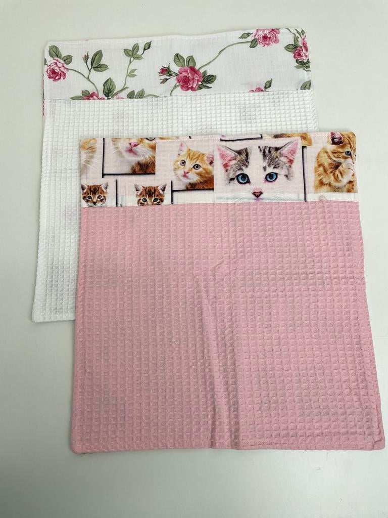 2 handgemaakte baby kussentjes, Ophalen of Verzenden, Nieuw, Minder dan 70 cm, Overige typen
