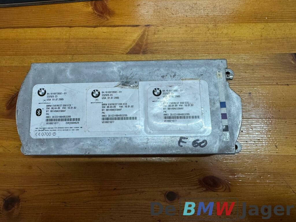 Bluetooth-module BMW 3-5-serie E60 E61 E90 E91 84106972692, Gebruikt, Ophalen of Verzenden, BMW, BMW