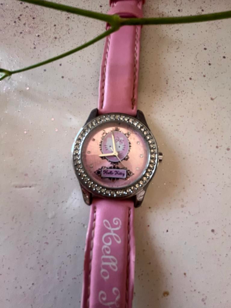 Hello kitty meisjes horloge, Ophalen of Verzenden, Roze, Meisje