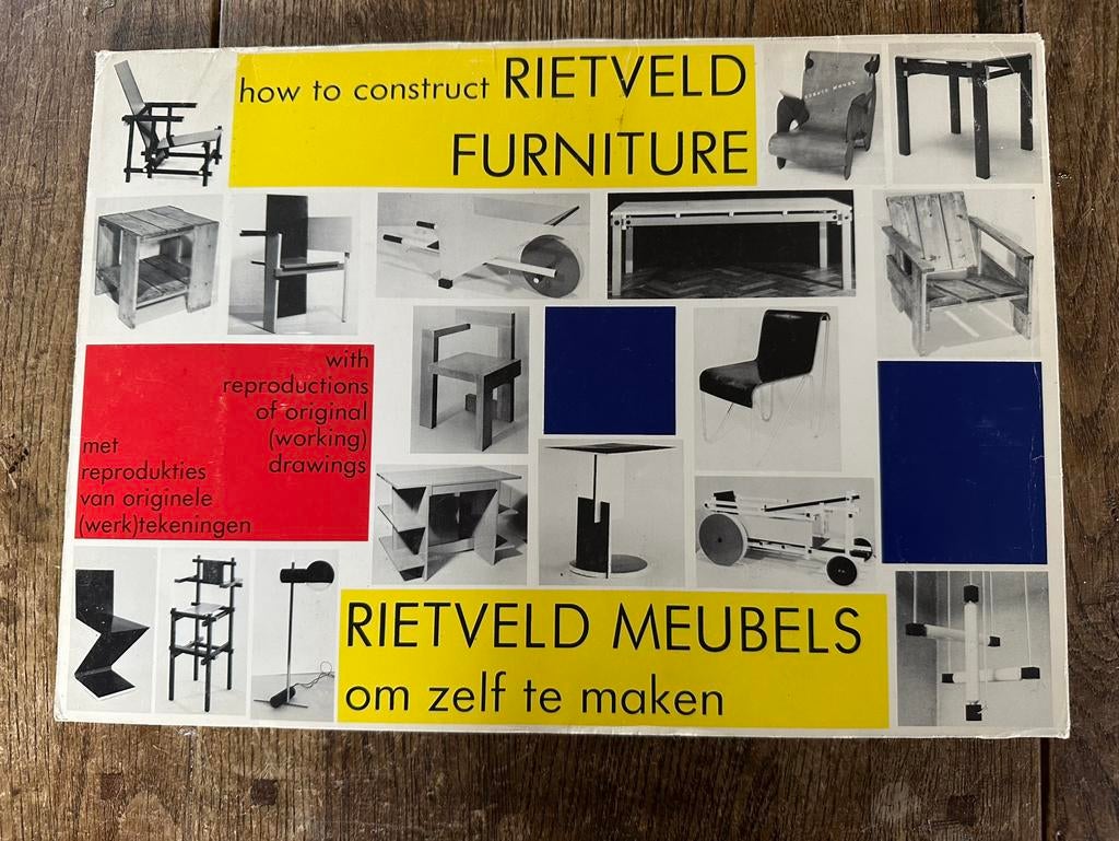 Gerrit Rietveld werkboek/map /mal, Verzenden, Gelezen, Architecten