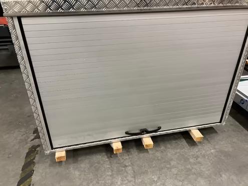 Rolluik kist 1600x2380x1100 in alu traanplaat, Ophalen of Verzenden, Nieuw