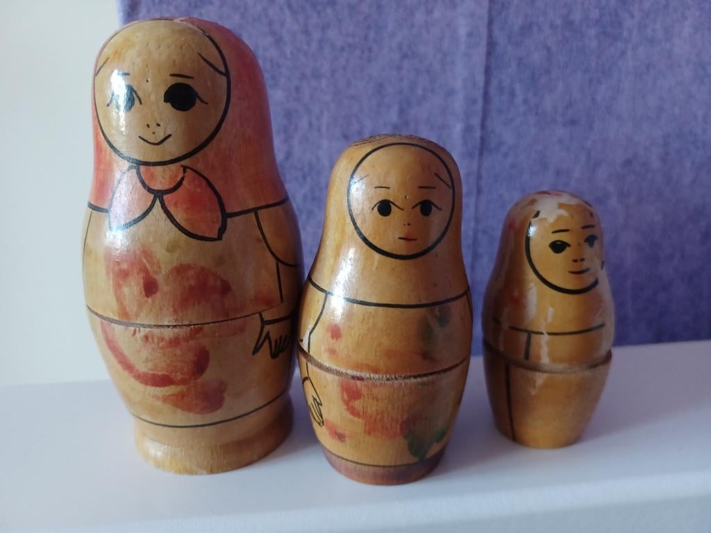 Matrusjka matroesjka baboesjka antiek, Ophalen of Verzenden