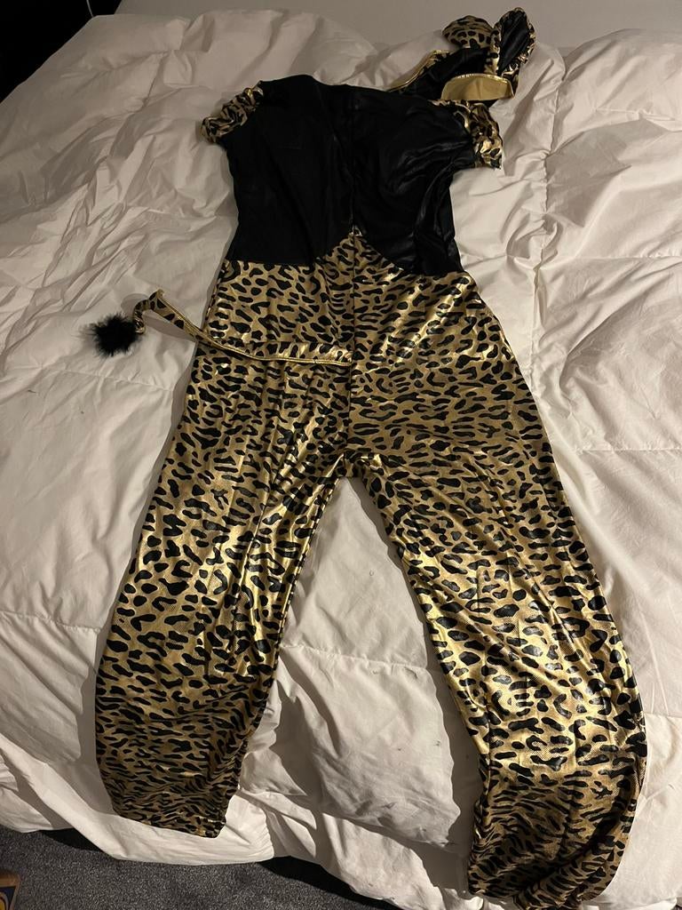 Panter pak maat m, Kleding | Dames, Maat 38/40 (M), Carnaval, Ophalen of Verzenden, Kleding