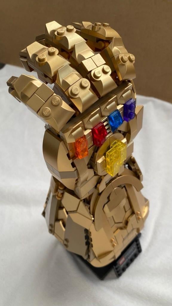 LEGO marvel 76191 Infinity Gauntlet, Ophalen, Zo goed als nieuw, Complete set, Lego