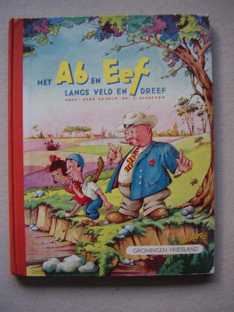 Met Ab en Eef langs veld en dreef plaatjesalbum, Boeken, Prentenboeken en Plaatjesalbums, Gelezen, Ophalen of Verzenden