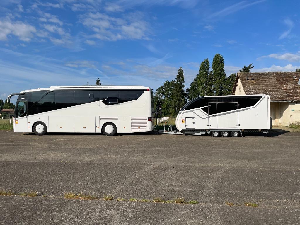 Setra Touringcar Bus Camper Motorhome, Euro 5, Achterwielaandrijving, Stoelverwarming, Wit