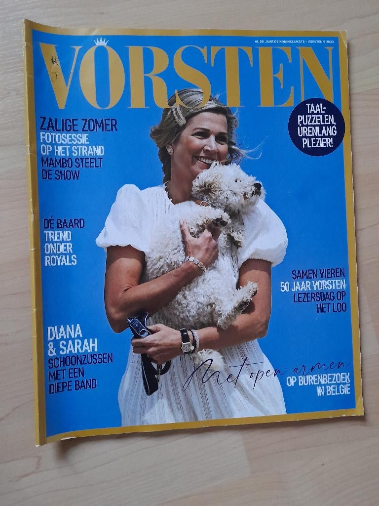 TIJDSCHRIFT VORSTEN 2023 EN 2024, Ophalen of Verzenden, Zo goed als nieuw, Damesbladen