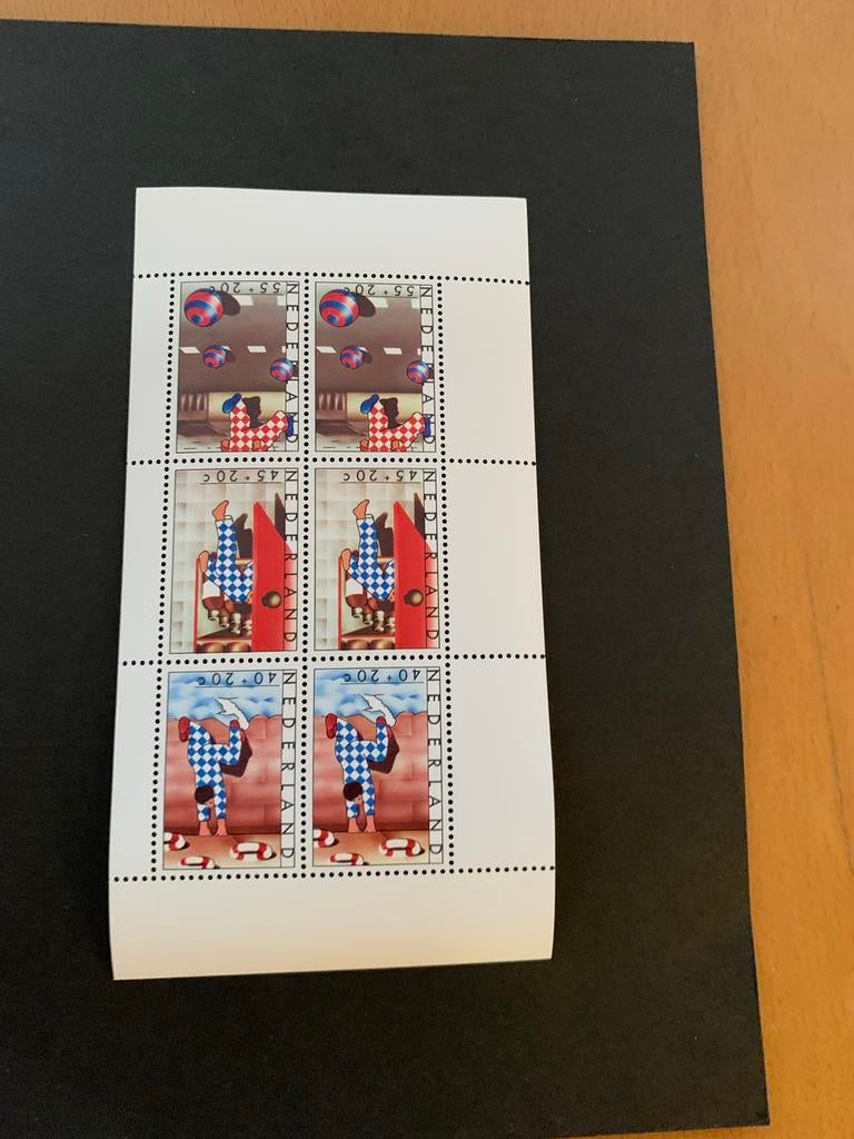 Nederlandse Postzegels - Circus Thema, Ophalen of Verzenden, Na 1940, Gestempeld