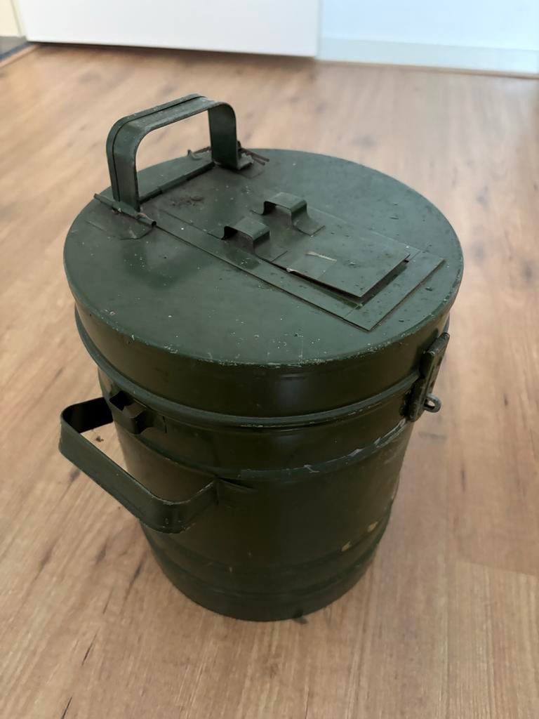 Militaire Gamel - 10 Liter, Verzamelen, Ophalen of Verzenden, Overige soorten, Overige gebieden, Overige typen
