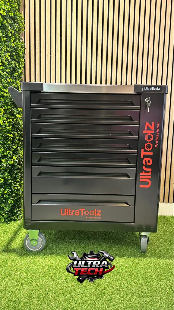Nieuw 7x7 Gevulde 419-delig Gereedschapswagen Ultratoolz XXL, Ophalen of Verzenden, Gevuld, Nieuw