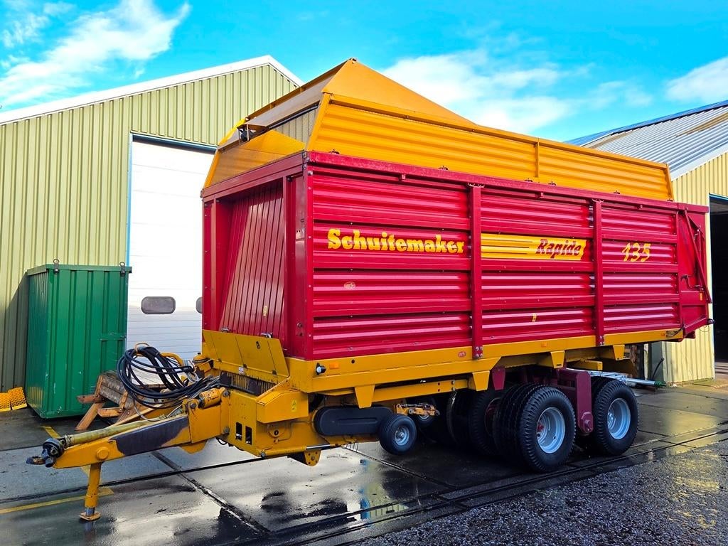 Schuitemaker Rapide 135S 8-wielig onderstel, Ophalen, Veehouderij, Weidebouw