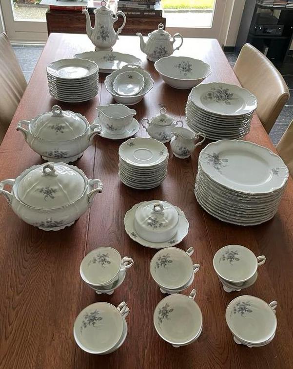 Compleet Servies 12 Persoons Edelporselein Maria Theresia, Ophalen of Verzenden