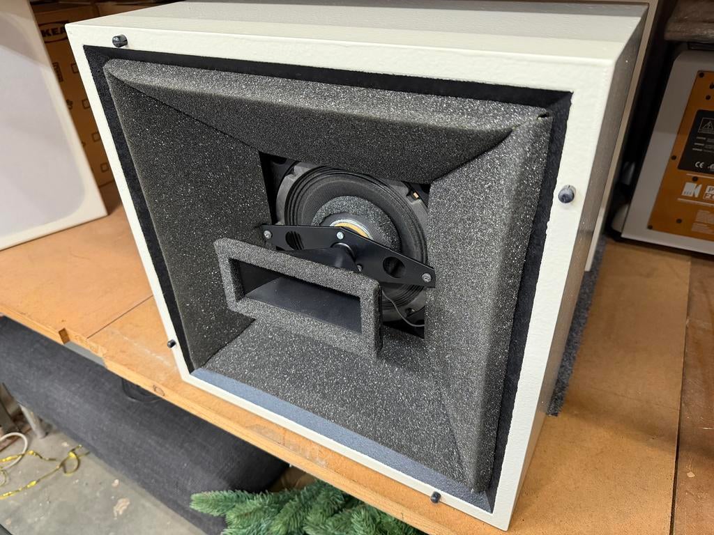 Frazier sound F1480 CAT40 coax speakers, Zo goed als nieuw, 120 watt of meer, Front, Rear of Stereo speakers, Ophalen