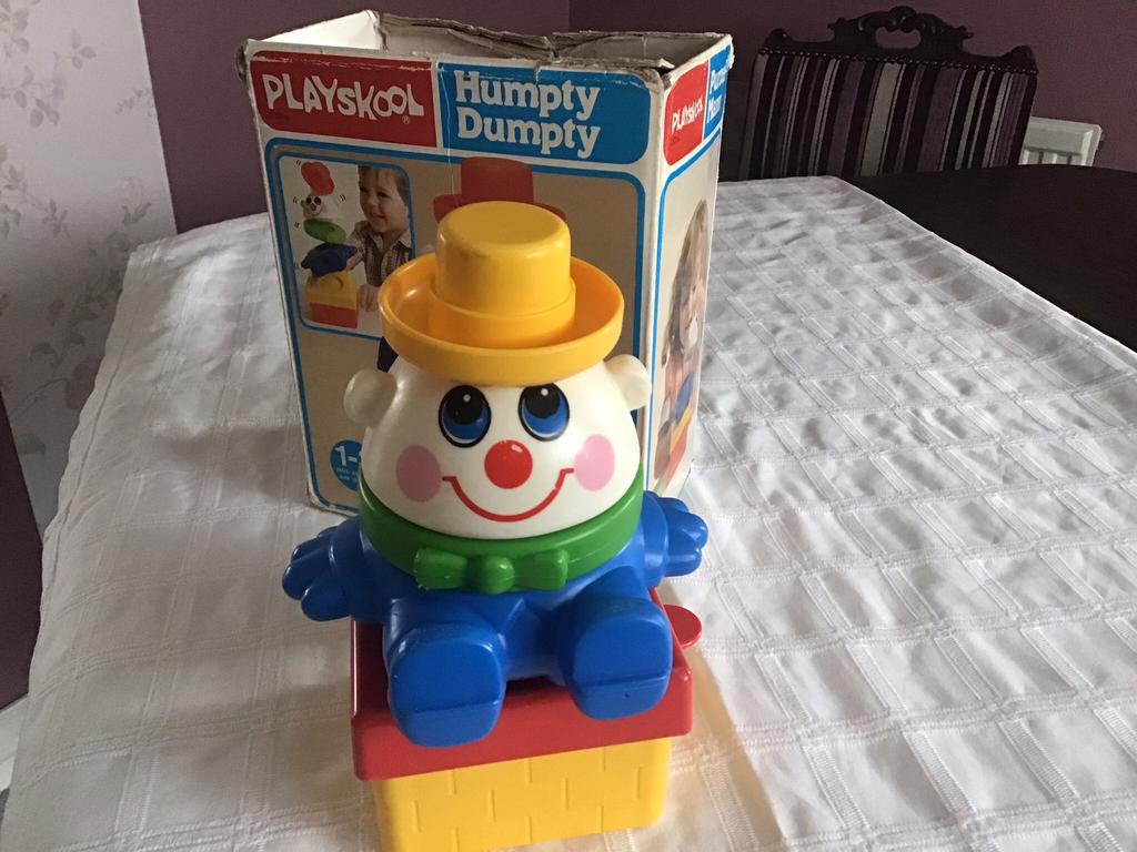 Playskool Humpty Dumpty, Kinderen en Baby's, Speelgoed | Educatief en Creatief, Ophalen of Verzenden, Gebruikt, Bouwen