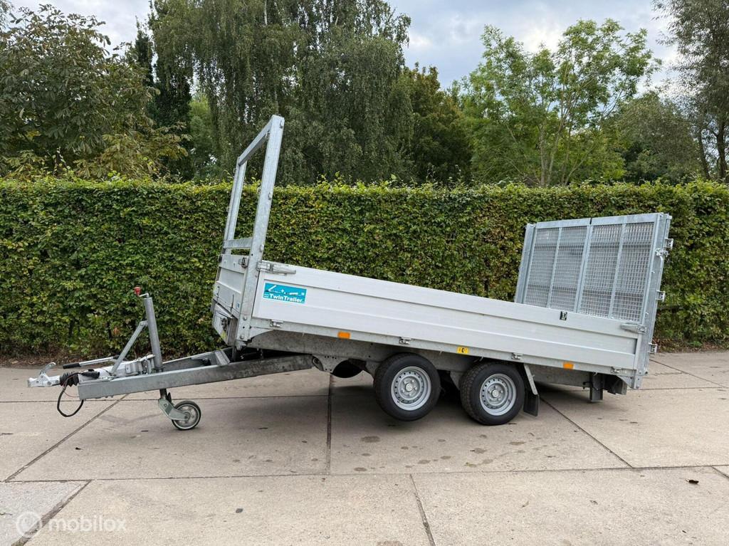 TwinTrailer TT35-35, 352x192cm, 3500kg, Auto diversen, Aanhangers en Bagagewagens, Gebruikt