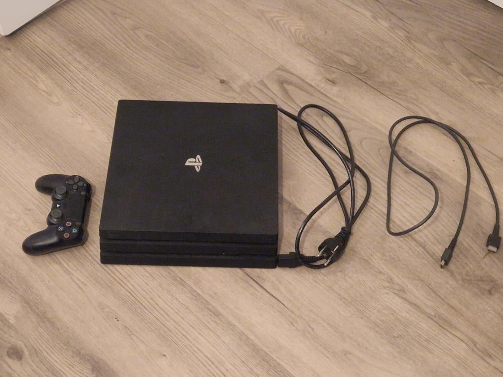 PlayStation 4 Pro - 1TB - Met Controller, Spelcomputers en Games, Spelcomputers | Sony PlayStation 4, Ophalen, Gebruikt, 1 TB