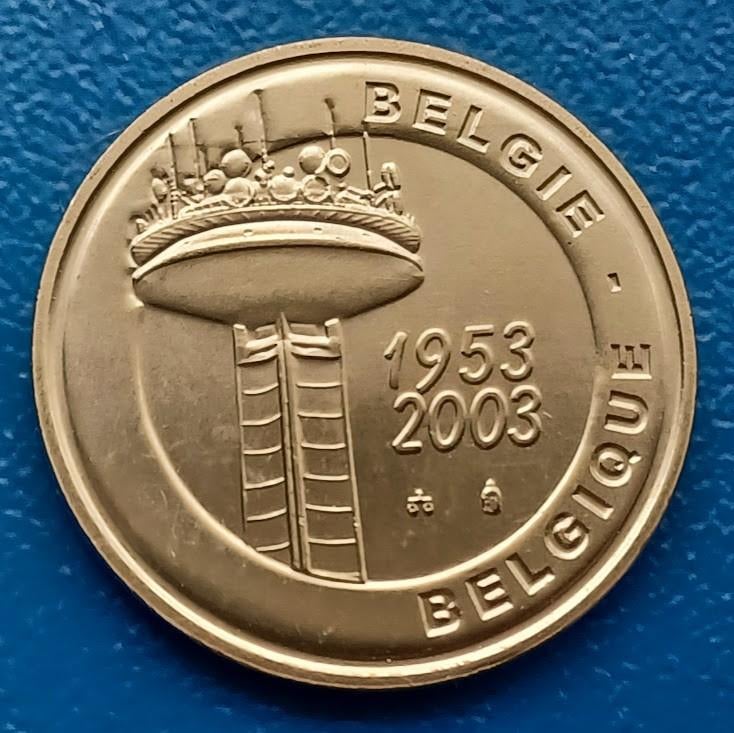 Penning België 50 jaar televisie 1953-2003, Ophalen of Verzenden, Overige materialen, Nederland