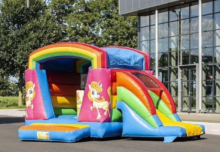 Springkussen unicorn, Ophalen of Verzenden, Zo goed als nieuw, Overige