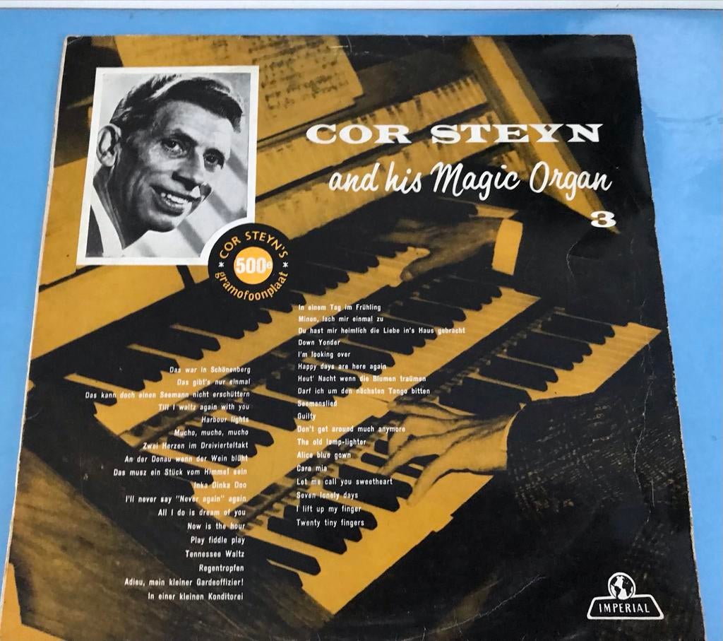 Cor Steyn - Magic Organ LP, Cd's en Dvd's, Vinyl | Overige Vinyl, Ophalen of Verzenden, Gebruikt, 12 inch