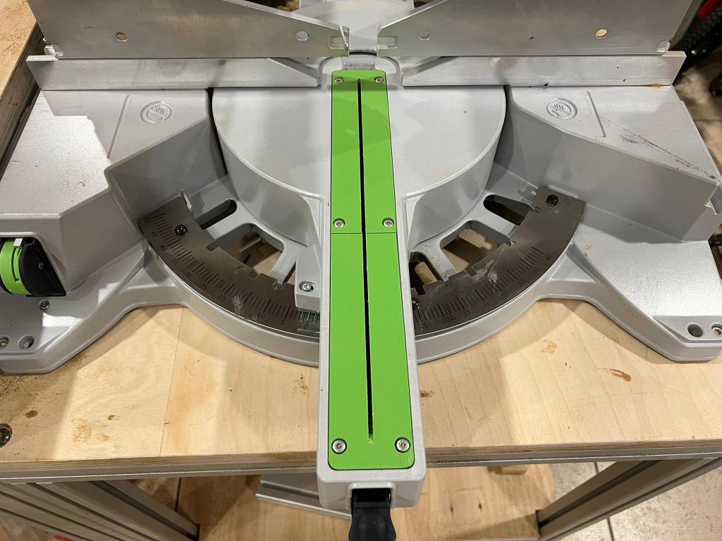 Festool afkortzaag Kapex KS 120 zero clearance