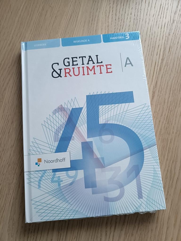 Wiskunde A Havo 4/5 12e editie. Nieuw in verpakking, Ophalen of Verzenden, Nieuw, Overige onderwerpen