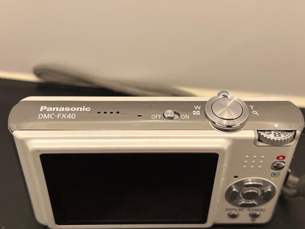 Panasonic Lumix DMC-FX40 Wit Leica, Gebruikt, 12 Megapixel, Compact, Ophalen of Verzenden