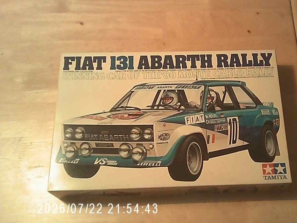 Fiat 131 abarth rally 1/20., Hobby en Vrije tijd, Modelbouw | Auto's en Voertuigen, Overige merken, Auto, Groter dan 1:32, Nieuw