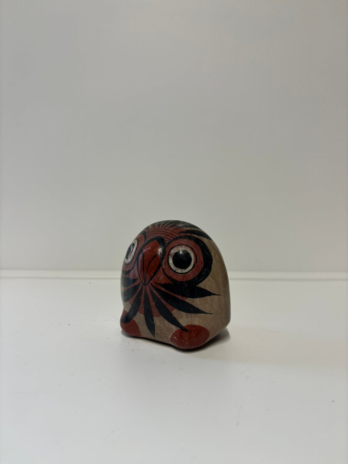 Vintage Mexicaanse Tonala uil keramiek, Ophalen of Verzenden, Gebruikt, Dier