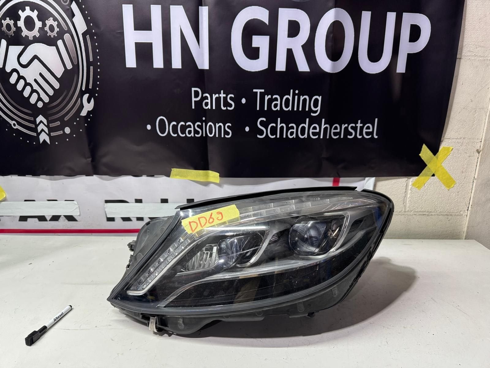 Mercedes-Benz S W222 koplamp, Auto-onderdelen, Verlichting, Gebruikt, Ophalen of Verzenden