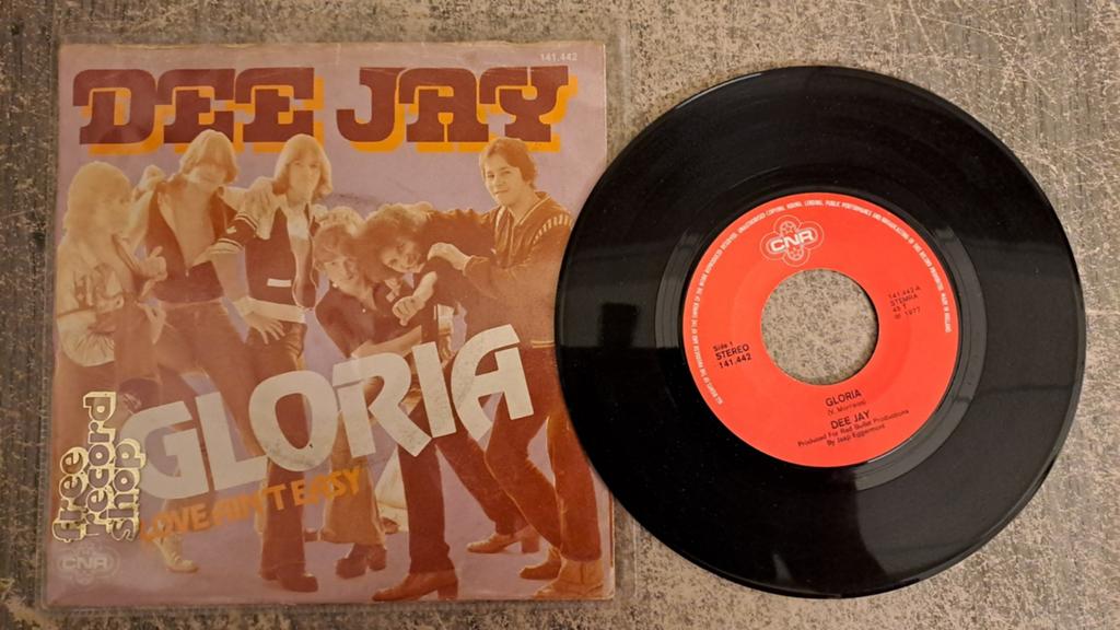 Dee jay  - Gloria, Cd's en Dvd's, Gebruikt, 7 inch, Single, Pop