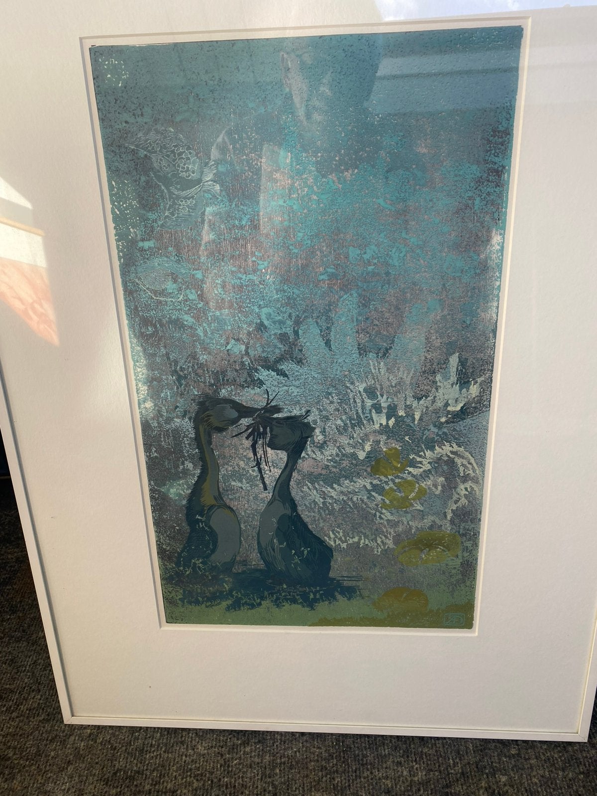 Super zeefdruk vogels, Antiek en Kunst, Kunst | Litho's en Zeefdrukken, Ophalen of Verzenden