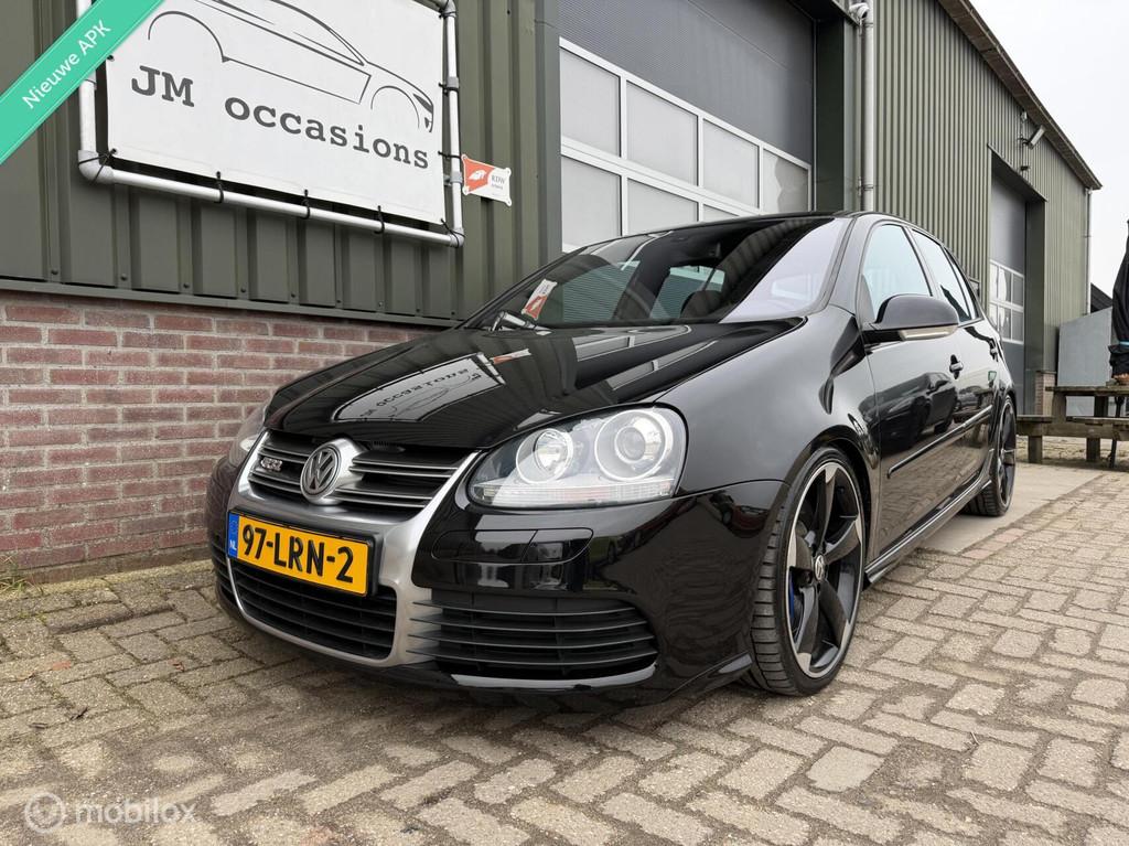 Volkswagen Golf 3.2 R32 4-Motion DSG|Xenon|Leder|CarPlay|PDC, Auto's, Automaat, Gebruikt, 3189 cc, Zwart