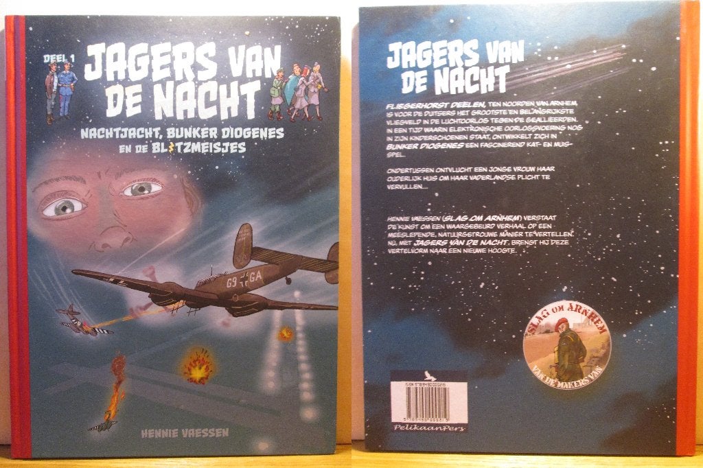 Jagers vd nacht 1 - Nachtjacht,bunker Diogenes,blitzmeisjes, Boeken, Eén stripboek, Ophalen of Verzenden, Nieuw, Hennie Vaessen