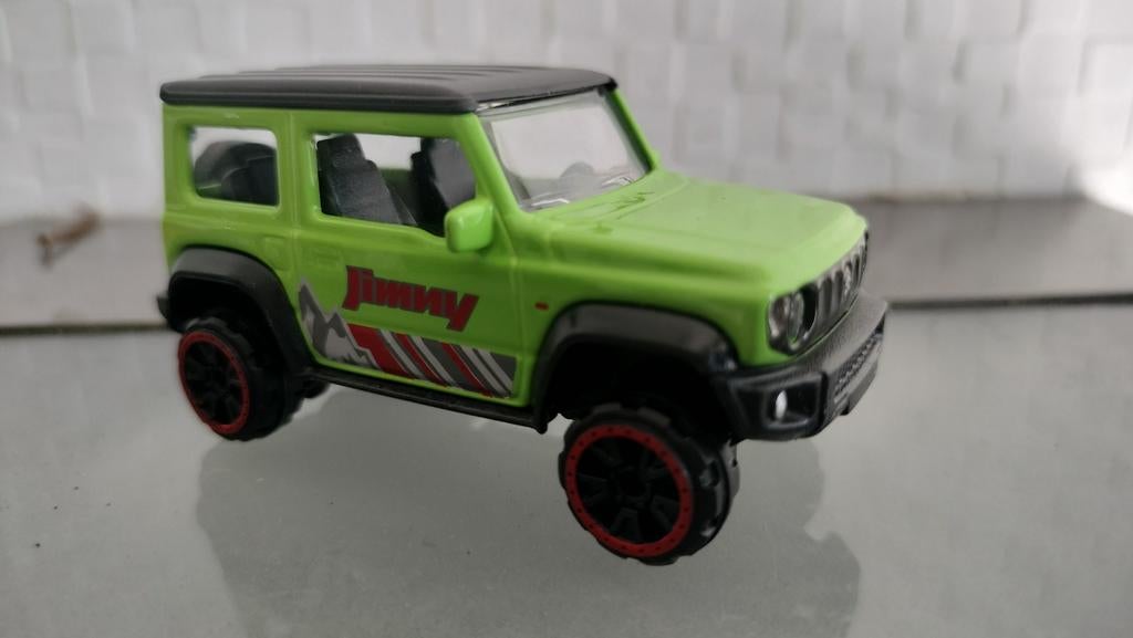 Nieuwe SUZUKI JIMMY jeep.. speciale majorette.., Hobby en Vrije tijd, Ophalen of Verzenden, Nieuw, Auto, Majorette