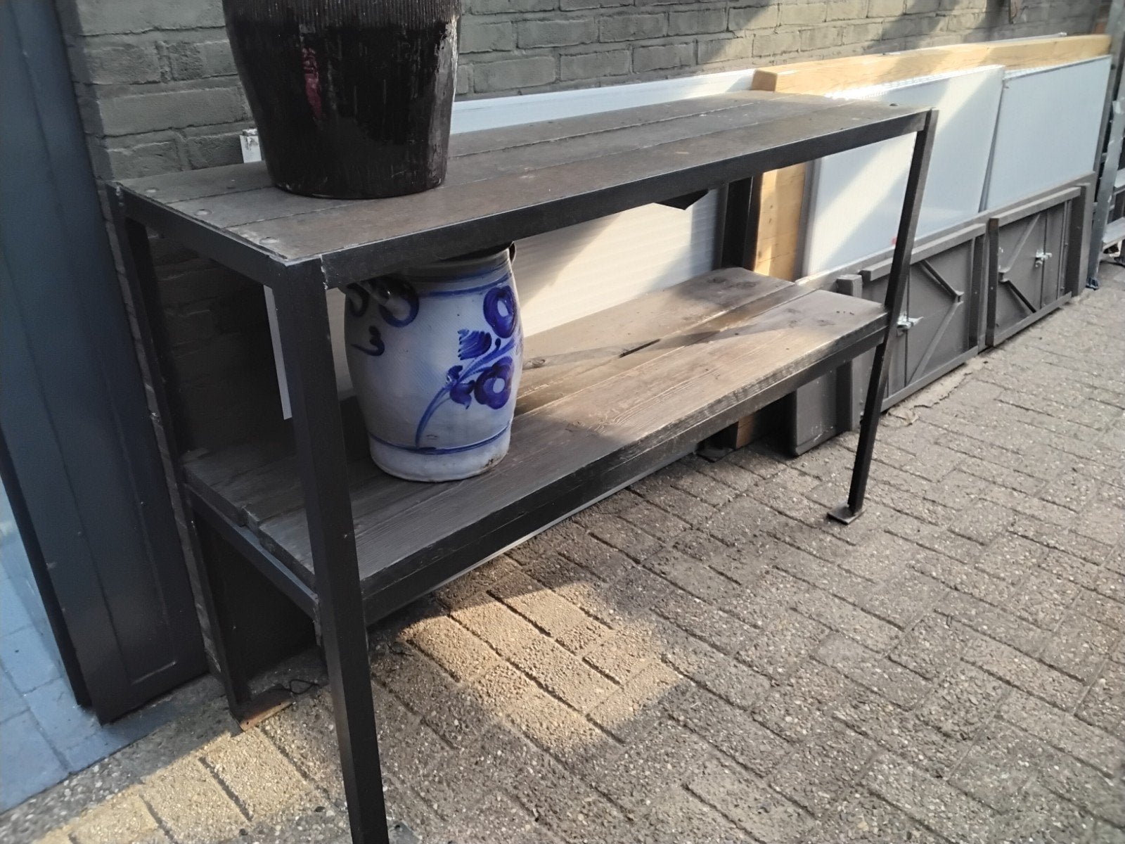 Sidetable/room divider /tv kast /keukeneiland of voor de BBQ, Ophalen, 25 tot 50 cm, Rechthoekig