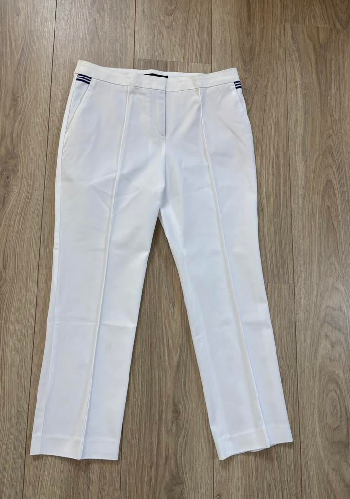 Prachtige witte Marc Cain pantalon - maat N3/38/M, Kleding | Dames, Maat 38/40 (M), Wit, Nieuw, Ophalen of Verzenden